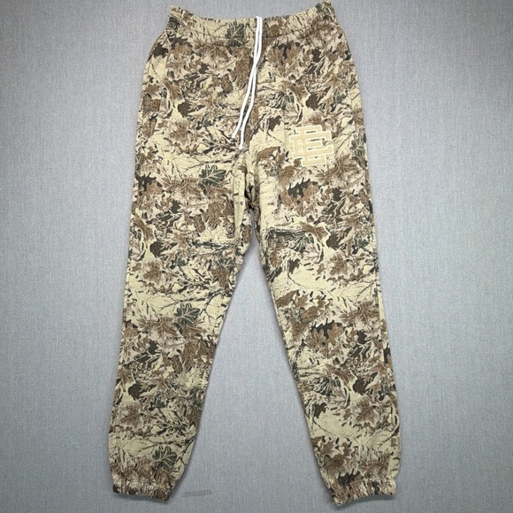 Eric Emanuel Other - Eric Emanuel Camo‎ Sweat Pants With Embroidered Logo Size Medium